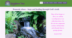 Desktop Screenshot of livingwatersofhope.com